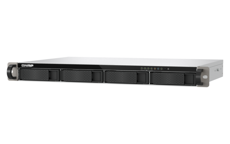 QNAP TS-433eU 1U Rackmount NAS, 4GB RAM, ARM Cortex-A55, 2x 2.5GbE - Imagem 2