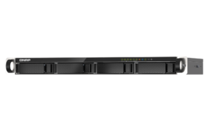 Servidor NAS QNAP TS-435XeU-4G com 4 baias, 2x 10GbE SFP+, 2x 2.5GbE e Suporte a SSD M.2 NVMe