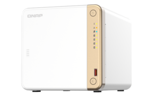 QNAP TS-462-4G NAS Intel Celeron N4505 2,5GbE HDMI 4K 4 Baias