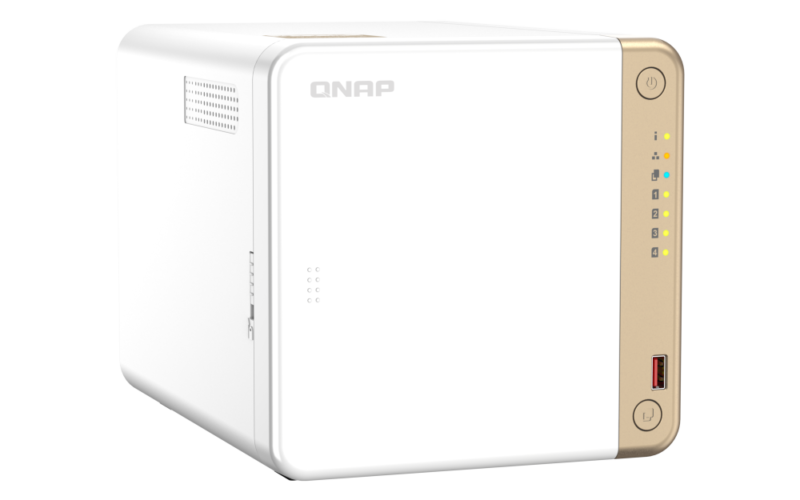 QNAP TS-462-4G NAS Intel Celeron N4505 2,5GbE HDMI 4K 4 Baias - Imagem 6