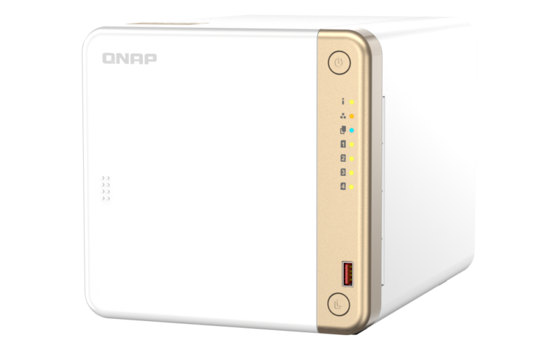 QNAP TS-462-4G NAS Intel Celeron N4505 2,5GbE HDMI 4K 4 Baias - Imagem 5