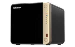 QNAP TS-464-8G NAS 4 Baias, Intel Quad-Core, 2.5GbE, 8GB RAM DDR4