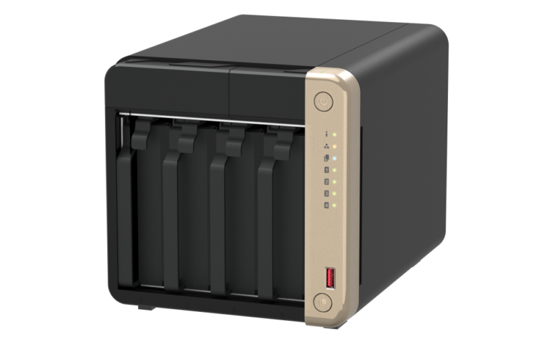 QNAP TS-464-8G NAS 4 Baias, Intel Quad-Core, 2.5GbE, 8GB RAM DDR4 - Imagem 4