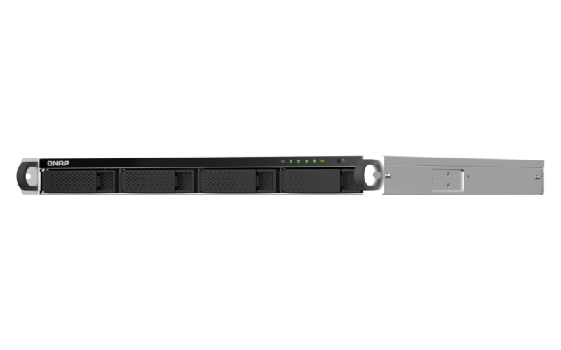 QNAP TS-464U-RP 4 Baias, 2.5GbE, HDMI 4K, Fonte Redundante, NAS Rackmount