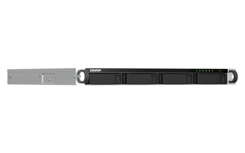 QNAP TS-464U-RP 4 Baias, 2.5GbE, HDMI 4K, Fonte Redundante, NAS Rackmount - Imagem 4