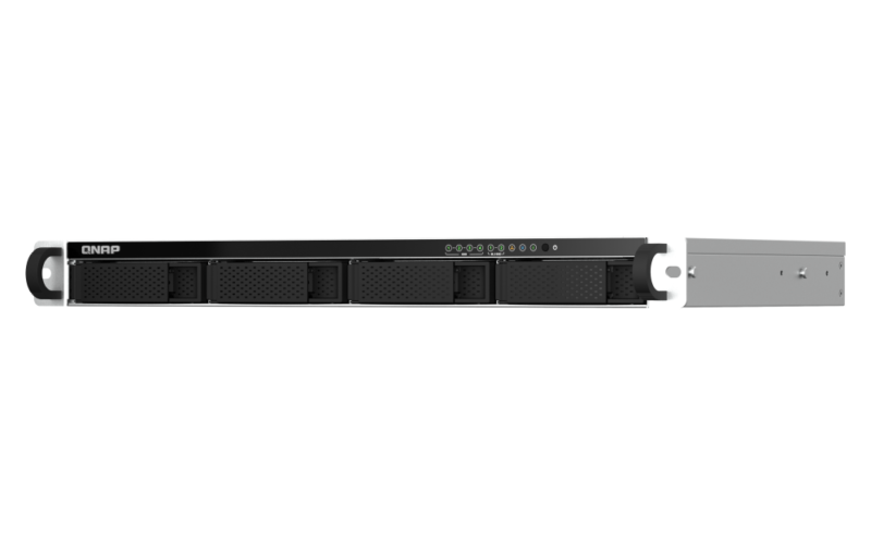 Servidor NAS QNAP TS-464eU-8G, Intel Celeron Quad-Core, 4 Baias, 8GB DDR4, 2x 2.5GbE, HDMI 4K, Suporte M.2 NVMe