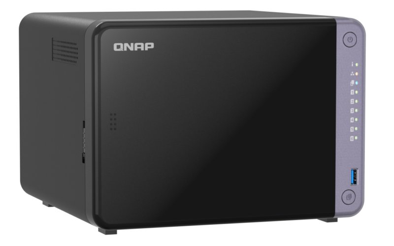 Servidor NAS QNAP TS-632X-4G – 6 Baias, Quad-Core, 4GB RAM, 2x 10GbE SFP+, 2x 2.5GbE - Imagem 6