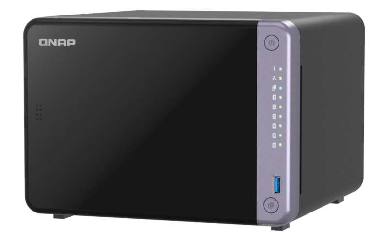 Servidor NAS QNAP TS-632X-4G – 6 Baias, Quad-Core, 4GB RAM, 2x 10GbE SFP+, 2x 2.5GbE - Imagem 5