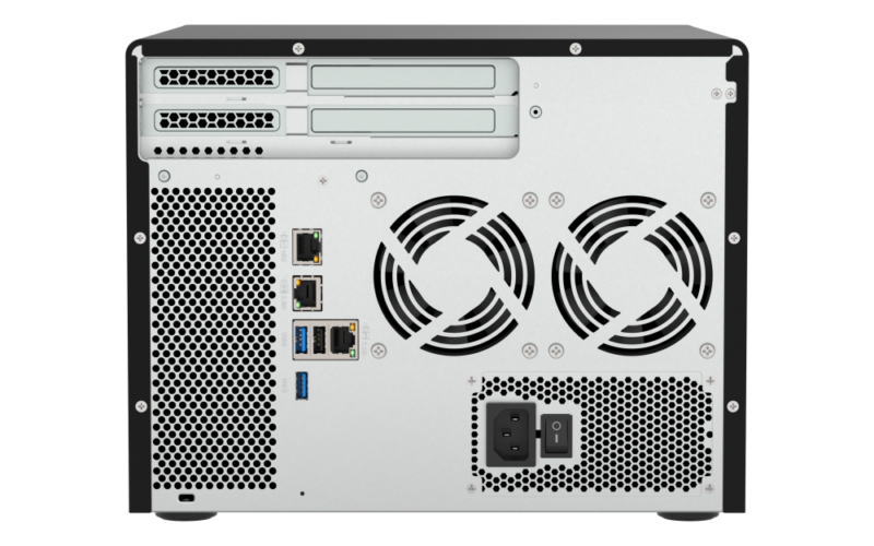 QNAP TS-855X-8G NAS Intel Atom 8 Núcleos, 6 Baias HDD, 2 Baias SSD, 10GbE - Imagem 2