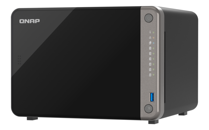 NAS QNAP TS-AI642-8G com IA, 8 Núcleos ARM, 8GB RAM, 2.5GbE, HDMI Duplo
