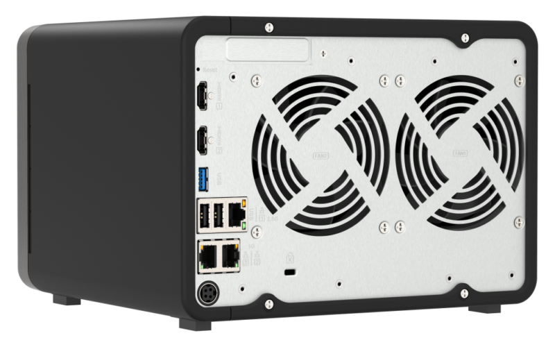 NAS QNAP TS-AI642-8G com IA, 8 Núcleos ARM, 8GB RAM, 2.5GbE, HDMI Duplo - Imagem 4
