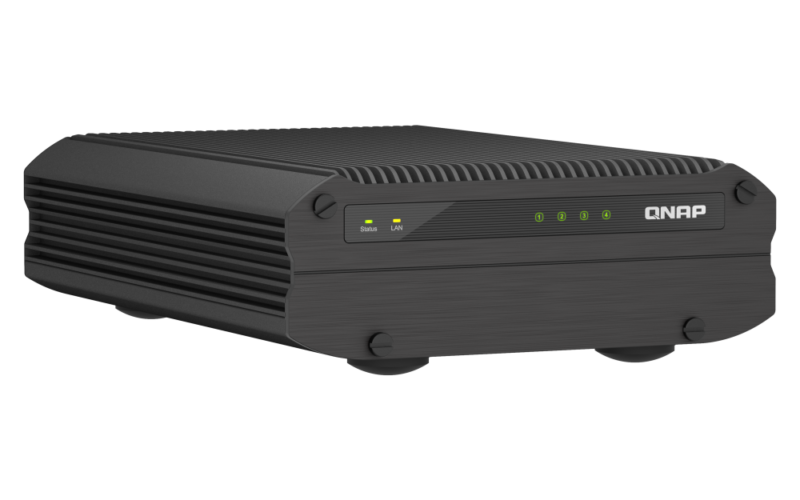 Servidor NAS QNAP TS-i410X-8G Industrial, Intel Atom Quad-Core, 8GB RAM, 2x 10GbE, HDMI 4K, Sem Ventoinha - Imagem 6