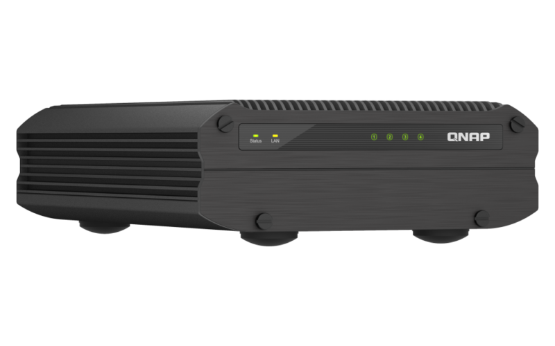 Servidor NAS QNAP TS-i410X-8G Industrial, Intel Atom Quad-Core, 8GB RAM, 2x 10GbE, HDMI 4K, Sem Ventoinha - Imagem 5