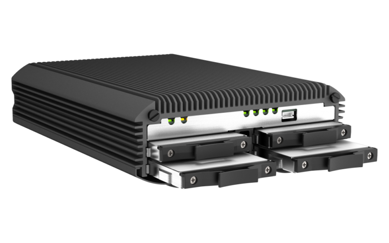Servidor NAS QNAP TS-i410X-8G Industrial, Intel Atom Quad-Core, 8GB RAM, 2x 10GbE, HDMI 4K, Sem Ventoinha - Imagem 3