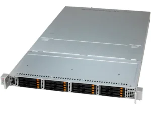 Servidor Supermicro ARS-121L-NE316R com NVIDIA Grace, 144 núcleos ARM, 960GB LPDDR5, 16x NVMe E3.S, 1U