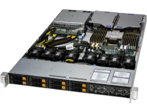 Supermicro SuperServer SYS-112C-TN – 1U, 12 Baias NVMe/SAS/SATA, PCIe 5.0, Xeon 6700/6500, OCP CloudDC