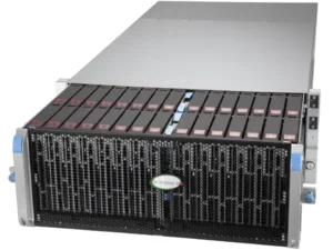 Servidor Supermicro SSG-542B-DE1CR90 4U com 90 Baias SAS/SATA, PCIe 5.0, Xeon E2