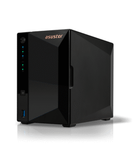 NAS ASUSTOR Drivestor 2 Pro AS3302T v2 – 2 Baias, Quad-Core 1.7GHz, 2GB DDR4, 2.5GbE