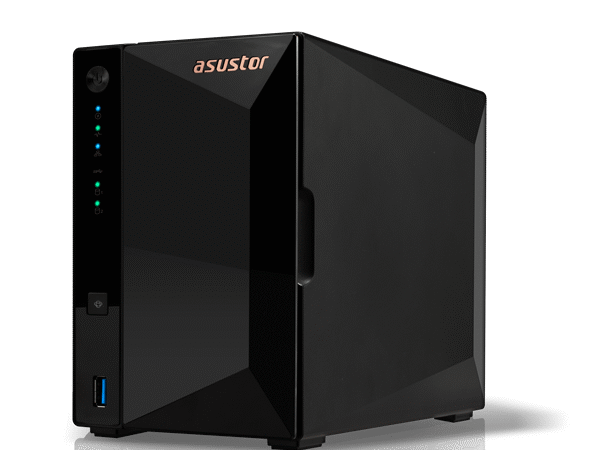 NAS ASUSTOR Drivestor 2 Pro AS3302T v2 – 2 Baias, Quad-Core 1.7GHz, 2GB DDR4, 2.5GbE