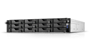 NAS Asustor LOCKERSTOR 12R Pro AS7112RDX Xeon E-2224 12 Baias ECC 8GB RAM Expansível 128GB