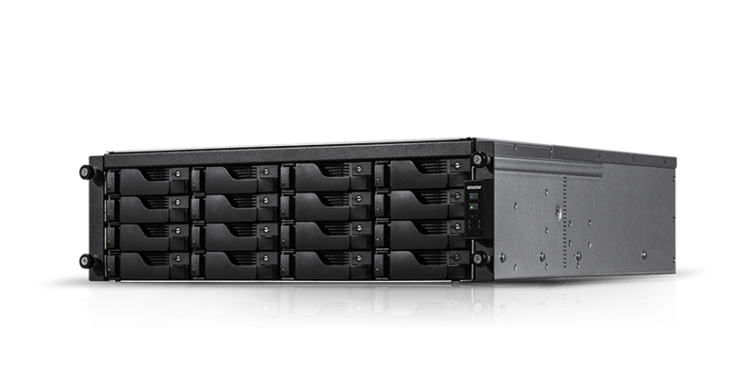 NAS Asustor LOCKERSTOR 16R Pro AS7116RDX Xeon E-2224 16 baias 8GB ECC