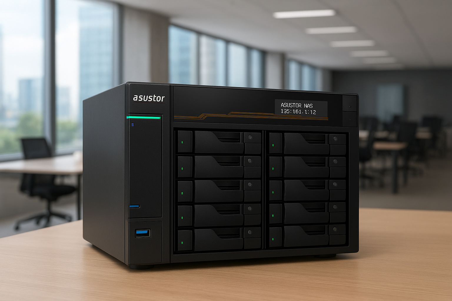 Review NAS AS6810T ASUSTOR