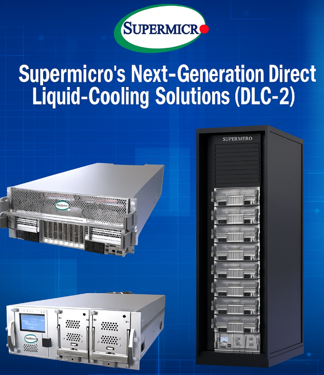 Resfriamento líquido DLC-2 reduz custos em data centers