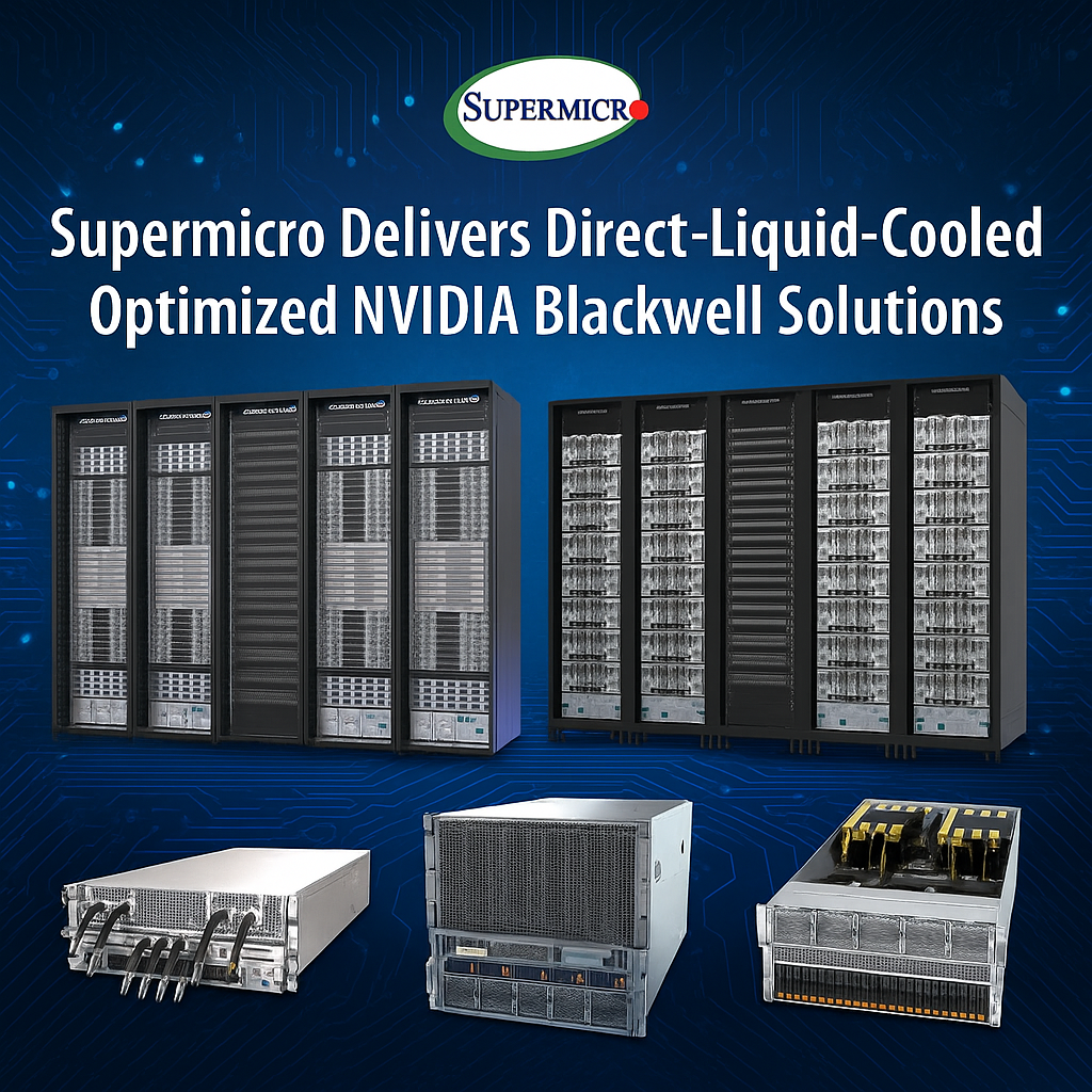 Supermicro NVIDIA Blackwell: revolução em IA e HPC