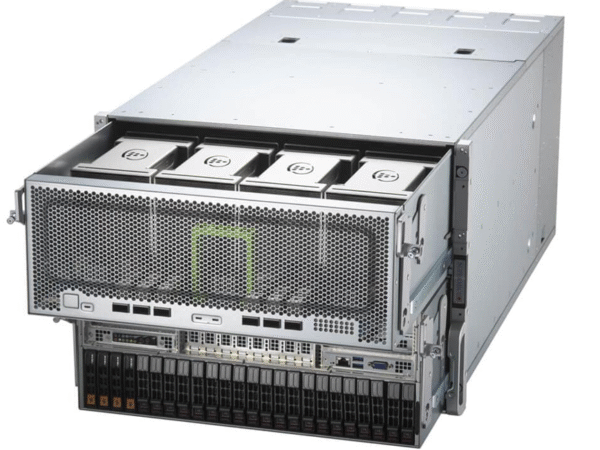 Supermicro SuperServer SYS-820GH-TNR2 com 8x Gaudi 2, Xeon 3ª Geração, 8U