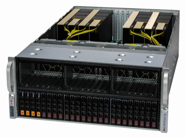 Supermicro SYS-421GE-TNRT3 – 4U GPU Server Intel Dual Xeon, 8 GPUs, PCIe 5.0