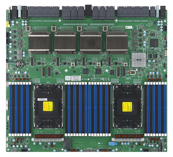 Supermicro A+ Server AS-4125GS-TNHR2-LCC com 8x NVIDIA HGX H100/H200, AMD EPYC 9004/9005, 4U, Refrigeração Líquida - Imagem 7