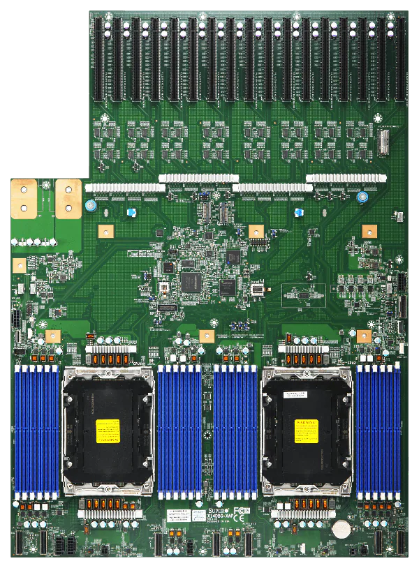 Supermicro IoT SuperServer SYS-322GA-NR 3U, Dual Xeon 6900, 10 PCIe 5.0, 14 NVMe - Imagem 11