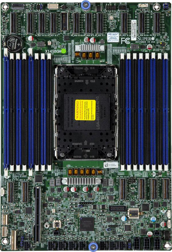 Supermicro IoT SuperServer SYS-212GB-NR 2U com até 4 GPUs NVIDIA RTX PRO™ 6000 Blackwell / H200, CPU Intel Xeon 6700, 2TB DDR5, 4 NVMe E1.S - Imagem 6