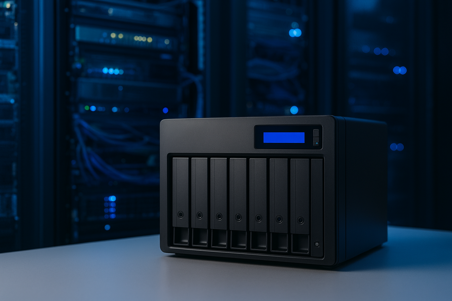 Servidor de armazenamento local: riscos, desempenho e proteção