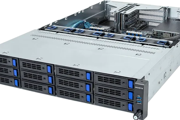 Rack Server GIGABYTE R263-S33-AAL1 Intel Xeon 3 GPUs