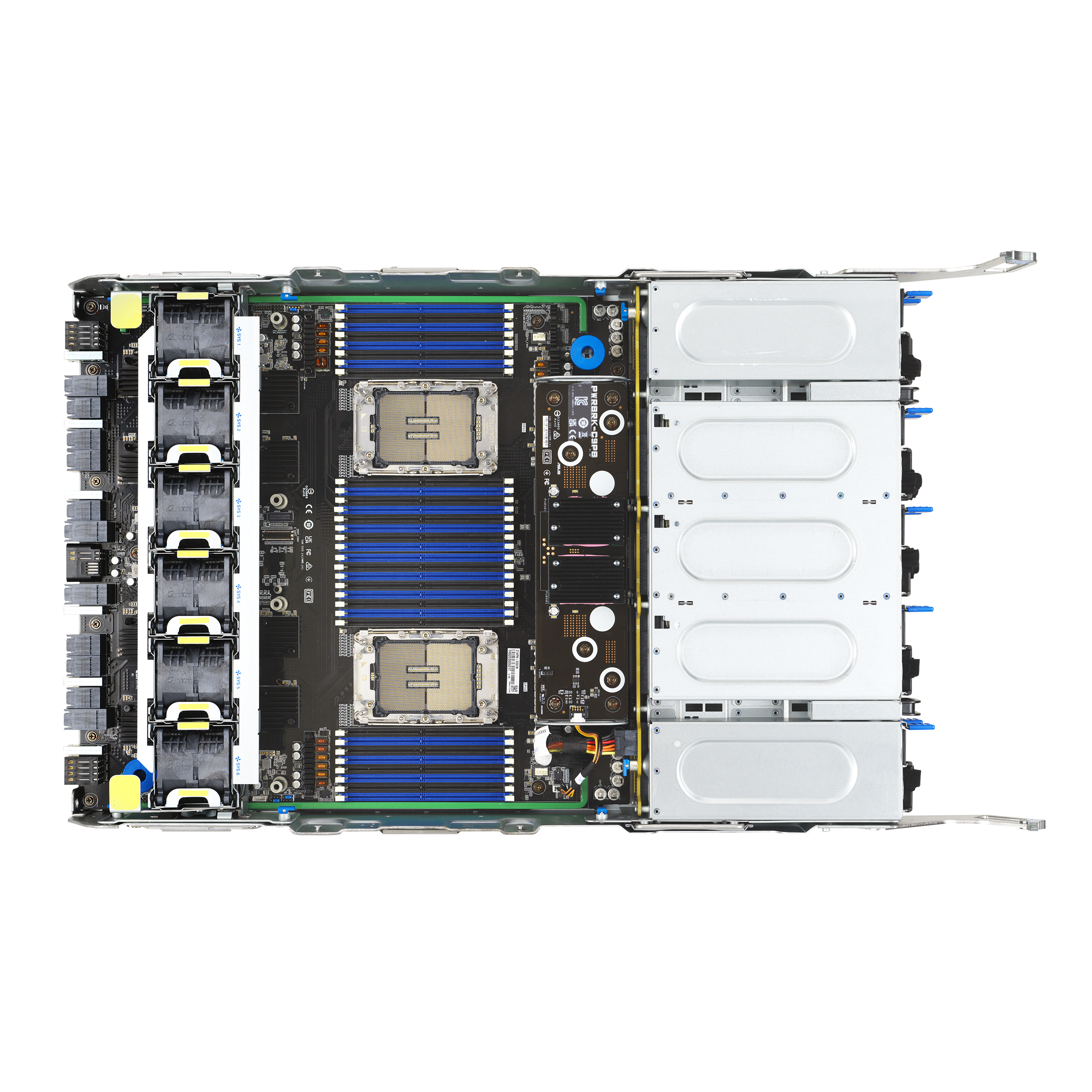 ASUS XA NB3I-E12 – Servidor HGX B300 8-GPU com Intel Xeon 6 e InfiniBand 800G para IA e LLMs - Imagem 14