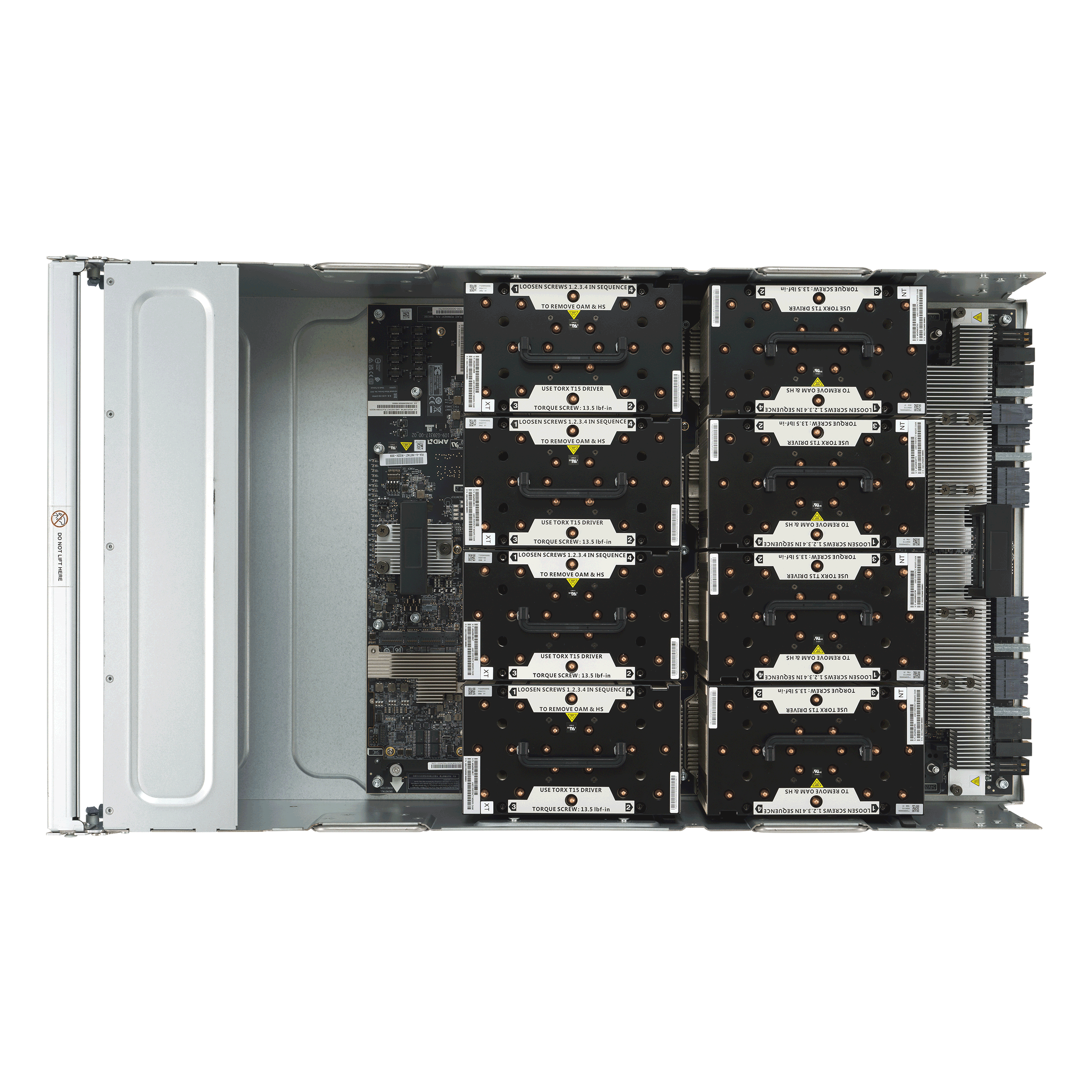 ASUS ESC A8A-E12U – Servidor GPU 7U com 8 AMD Instinct™ MI325X, Dual AMD EPYC™ 9005, 11 PCIe, 24 DIMMs e 10 NVMe - Imagem 18