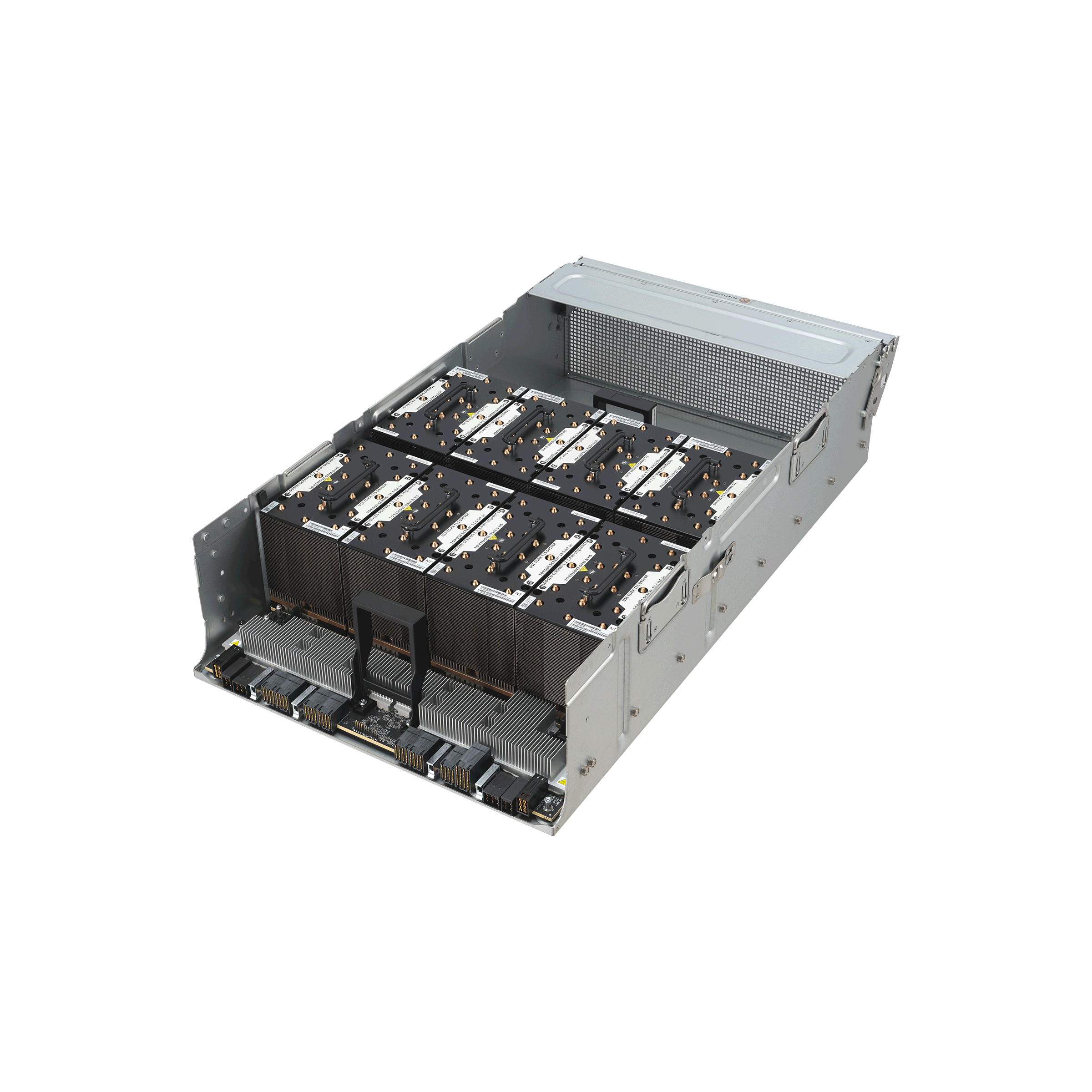 ASUS ESC A8A-E12U – Servidor GPU 7U com 8 AMD Instinct™ MI325X, Dual AMD EPYC™ 9005, 11 PCIe, 24 DIMMs e 10 NVMe - Imagem 6