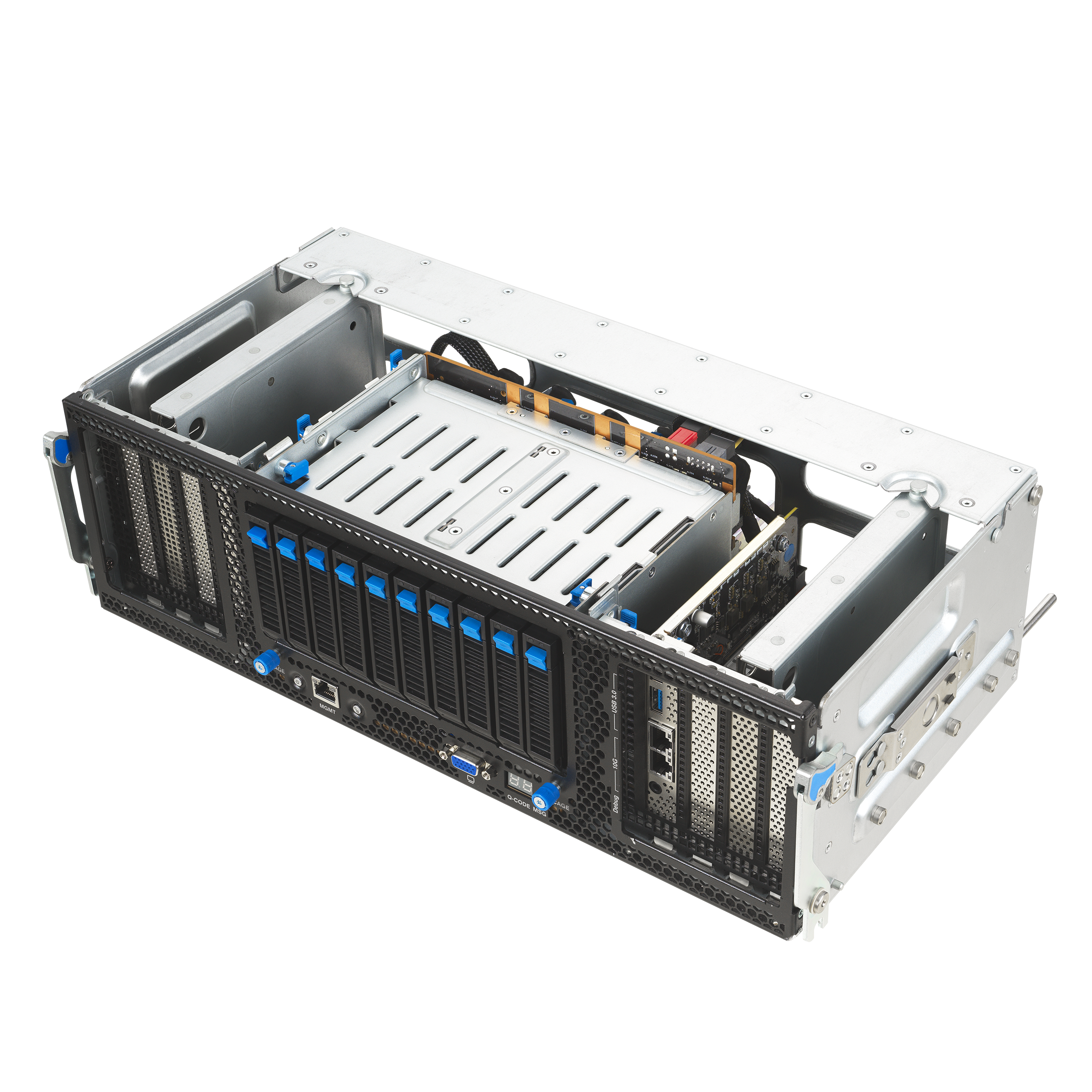 ASUS XA NB3I-E12 – Servidor HGX B300 8-GPU com Intel Xeon 6 e InfiniBand 800G para IA e LLMs - Imagem 5