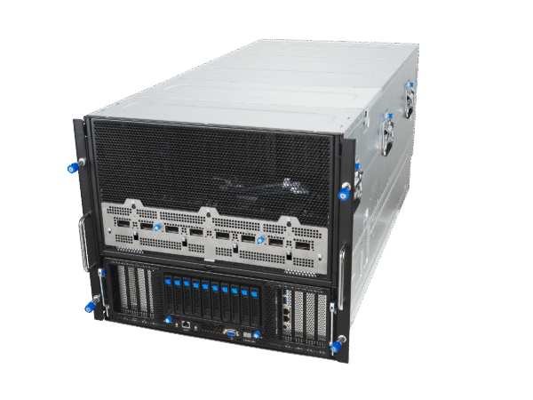 ASUS XA NB3I-E12 – Servidor HGX B300 8-GPU com Intel Xeon 6 e InfiniBand 800G para IA e LLMs