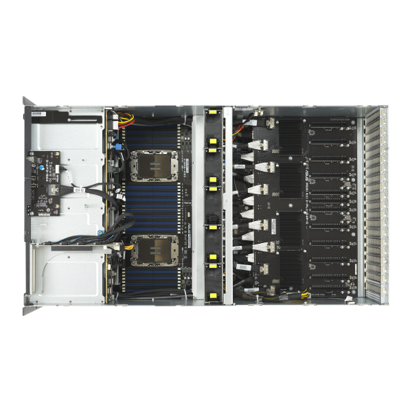 ASUS ESC8000-E11P – Servidor GPU 4U Dual Socket com 5ª Geração Intel Xeon Scalable e Suporte a 8 GPUs PCIe 5.0 - Imagem 8