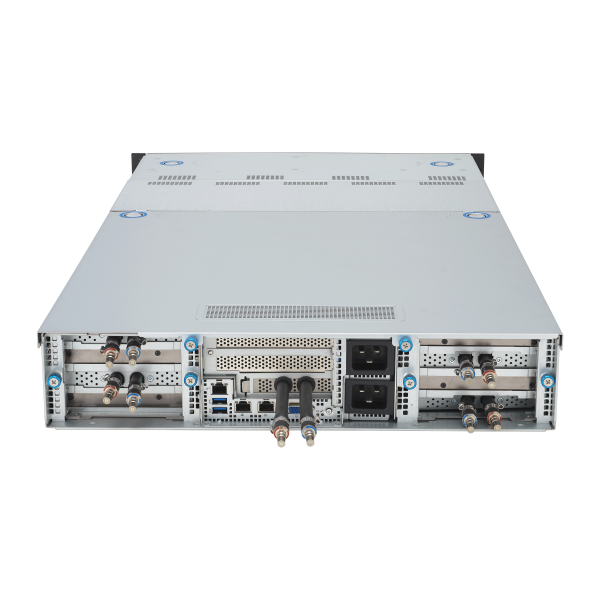 ASUS ESC4000-E11 — Servidor GPU 2U com 5ª Geração Intel Xeon, até 4 GPUs, DDR5 5600MHz e Fonte 2600W Titanium - Imagem 3
