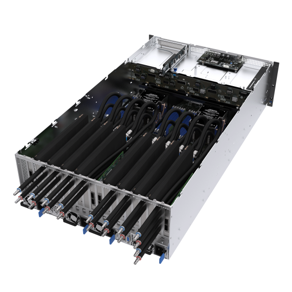 ASUS ESC8000A-E12P – Servidor GPU 4U Dual AMD EPYC 9004 com 8 GPUs, PCIe 5.0 e Fonte 3000W Titanium - Imagem 14