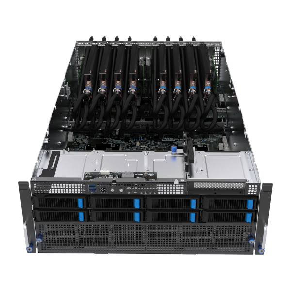 ASUS ESC8000A-E12P – Servidor GPU 4U Dual AMD EPYC 9004 com 8 GPUs, PCIe 5.0 e Fonte 3000W Titanium - Imagem 15