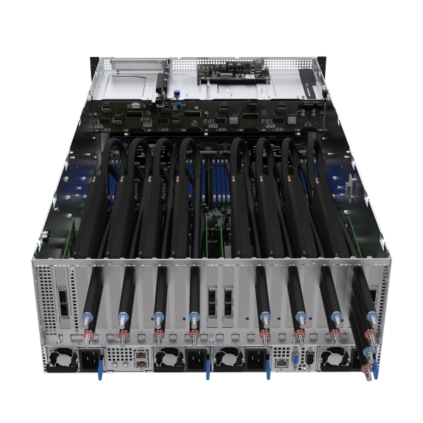 ASUS ESC8000A-E12P – Servidor GPU 4U Dual AMD EPYC 9004 com 8 GPUs, PCIe 5.0 e Fonte 3000W Titanium - Imagem 17