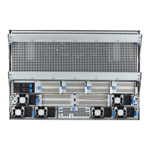 ASUS ESC N8A-E12 — Servidor 7U com 8 GPUs NVIDIA H100, Dual AMD EPYC 9004 e 12 PCIe Gen5 para IA e HPC - Imagem 21