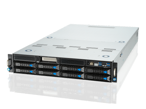 ASUS ESC4000-E10 – Servidor GPU 2U com Dual Intel Xeon Scalable, 4 GPUs, PCIe 4.0 e iKVM