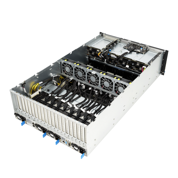 ASUS ESC8000A-E12 – Servidor GPU 4U com AMD EPYC™ 9004, 8 GPUs, DDR5, PCIe 5.0 e Fonte Titanium 3000W - Imagem 5