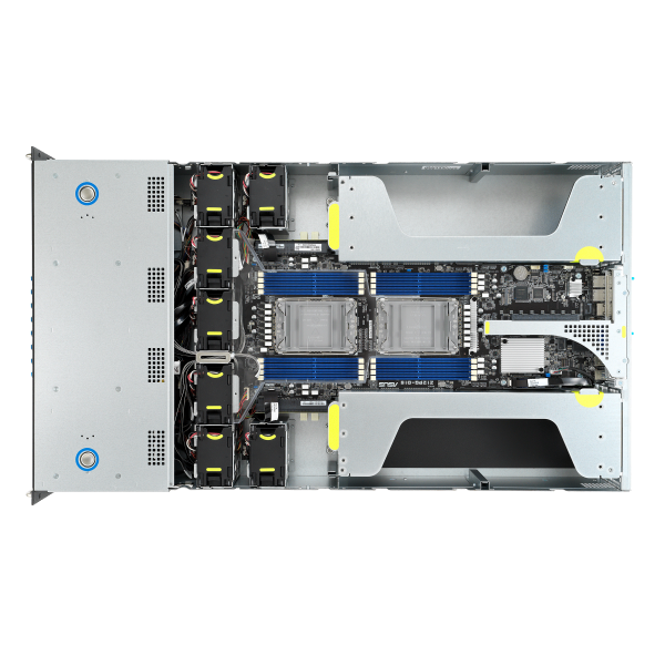 ASUS ESC4000-E10S | Servidor GPU 2U com Intel Xeon 3ª Geração, 4 GPUs, PCIe 4.0 e Fonte Redundante - Imagem 7