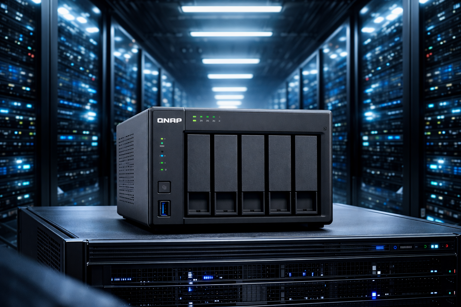 iSCSI no QNAP para virtualização e servidores empresariais
